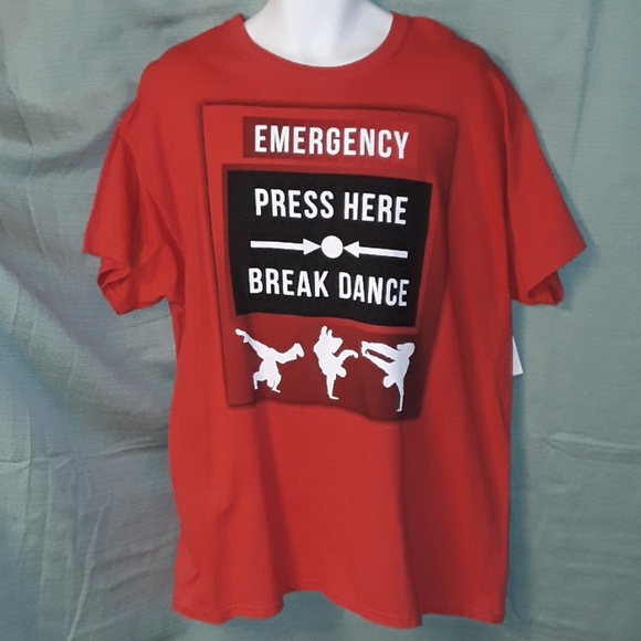 Classic Teaze "EMERGENCY PRESS HERE.. Graphic T - Picture 3 of 8